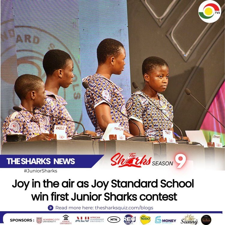 Junior Sharks 9- Joy in the air as Joy Standard School win first Junior Sharks contest